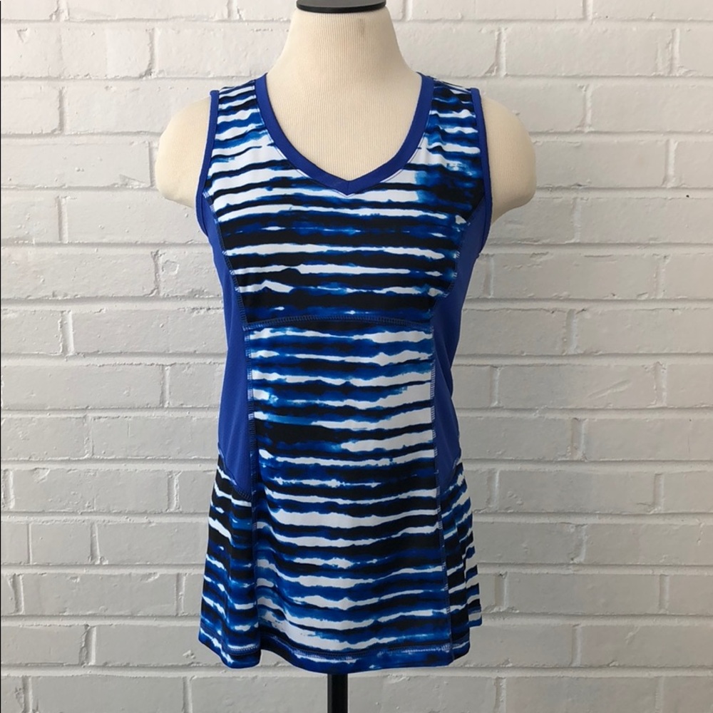 DryTek-Tek Gear - Size Med. blue sports tank top